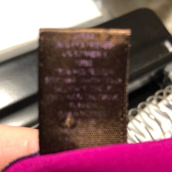 Trulli magenta ruffle front halter neck woven tank - Picture 7 of 7